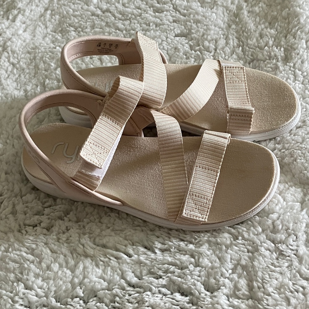 Ryka Soft Pink Sandals